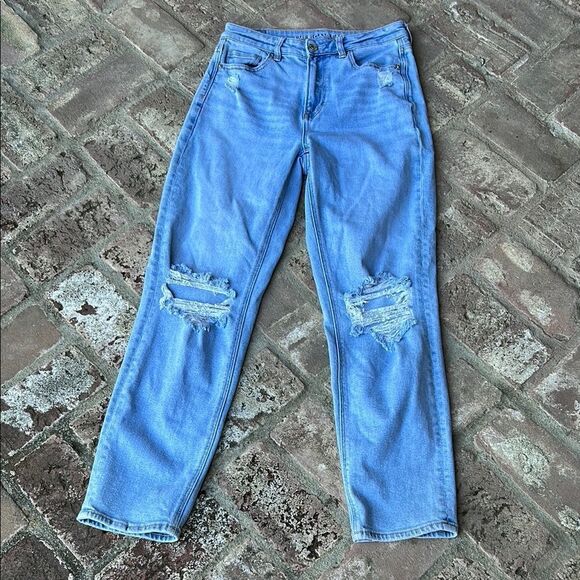 American Eagle Outfitters Blue Straight Leg Jeans Size 4
Long - Picture 1 of 13